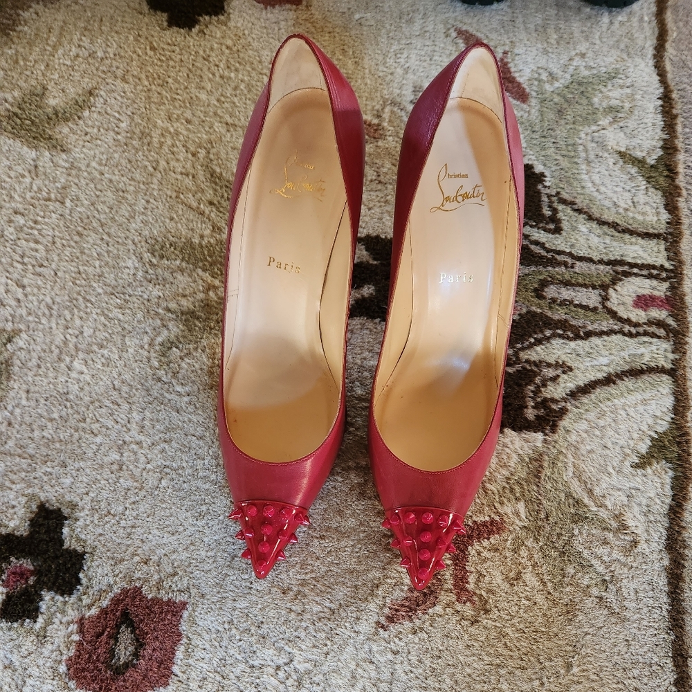 Never Worn! Red Christian Louboutin Heels Sz 41.5